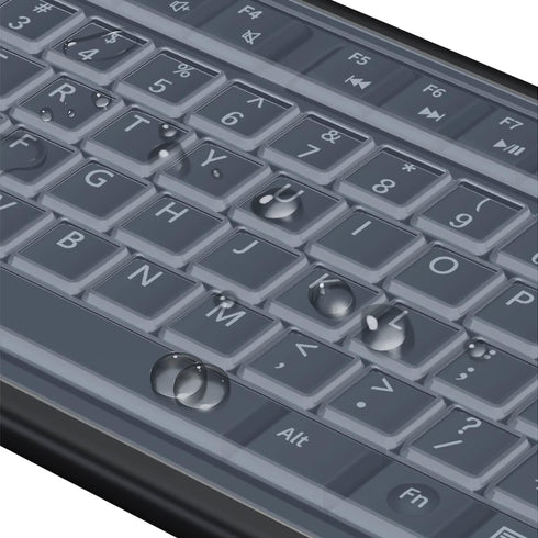 (2 Pack) Universal Clear Anti-Dust Keyboard Skin Protector Cover for 104/107 Keys Standard Desktop Keyboard Reusable Waterproof Keyboard Cover...